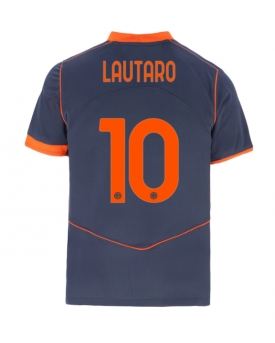 Billige Fotballdrakt Inter Milan Lautaro Martinez #10 Replika Tredjedrakt 2025-26 Kortermet Billige Fotballdrakt Inter Milan Lautaro Martinez #10 Replika Tredjedrakt 2025-26 Kortermet